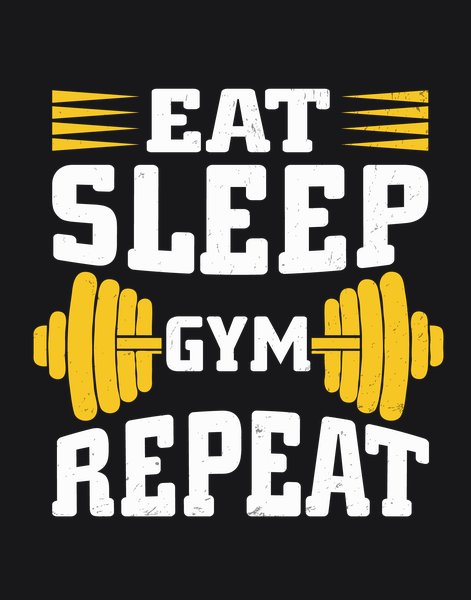 Gym Motivation Power #64 - Gym & Fitness Screen Print T-Shirt & Hoodie