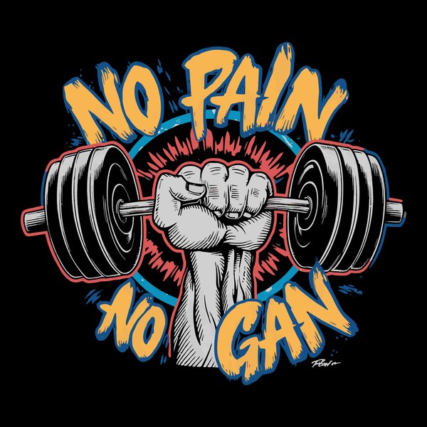Gym Motivation Power #65 - Gym & Fitness Screen Print T-Shirt & Hoodie