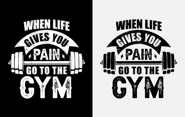 Gym Motivation Power #78 - Gym & Fitness Screen Print T-Shirt & Hoodie