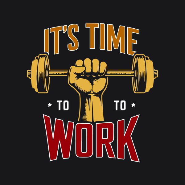 Gym Motivation Power #95 - Gym & Fitness Screen Print T-Shirt & Hoodie
