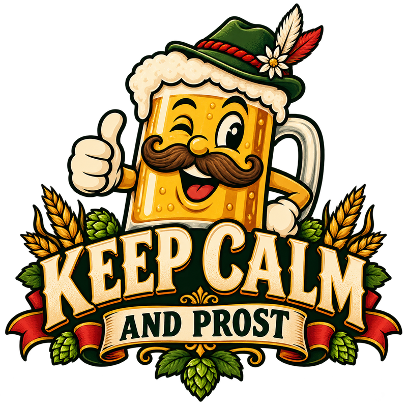 Keep Calm and Prost - Events & Celebrations Screen Print T-Shirt & Hoodie