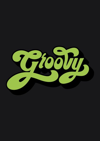 Groovy - Quotes & Phrases Screen Print T-Shirt & Hoodie