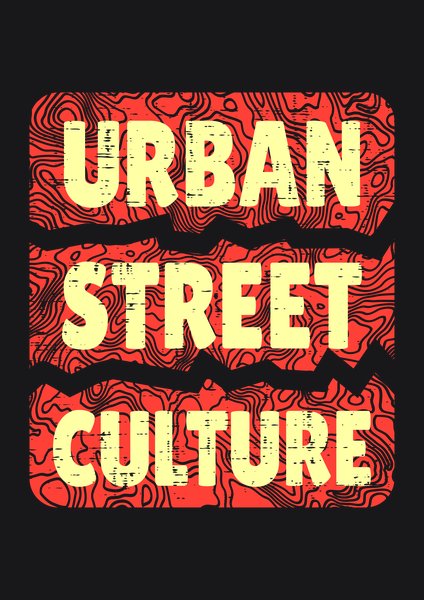 Urban Street Culture - Quotes & Phrases Screen Print T-Shirt & Hoodie
