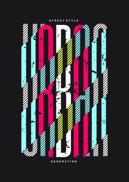 Urban Generation - Quotes & Phrases Screen Print T-Shirt & Hoodie