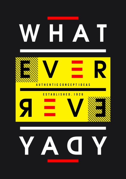 Whatever - Quotes & Phrases Screen Print T-Shirt & Hoodie