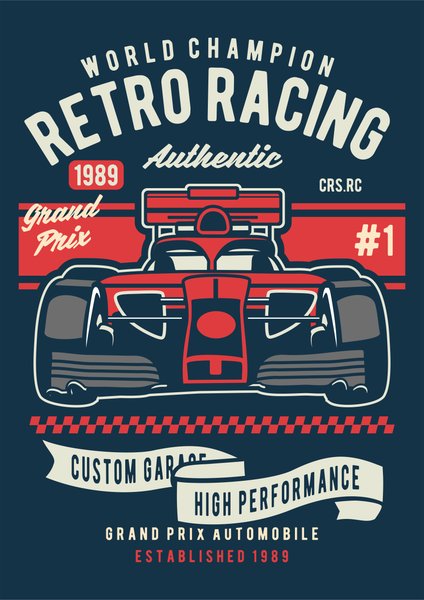 Vintage & Retro #29 - Vintage & Retro Screen Print T-Shirt & Hoodie