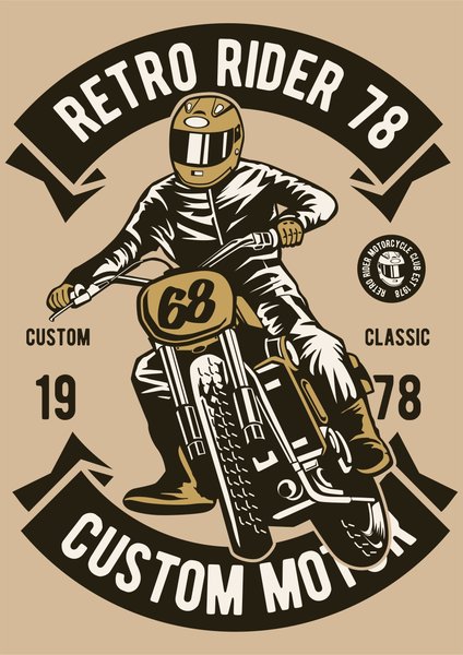 Vintage & Retro #30 - Vintage & Retro Screen Print T-Shirt & Hoodie