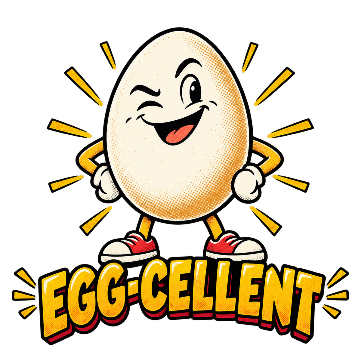 Egg-cellent - Egg Sarcasm Screen Print T-Shirt & Hoodie