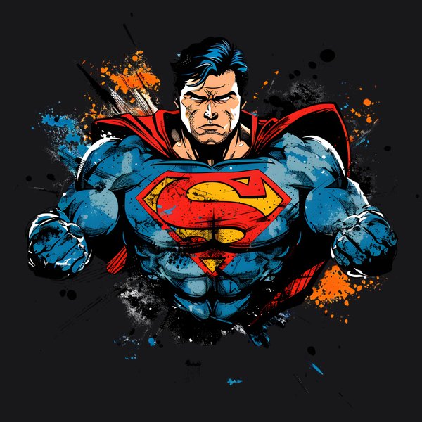 Superhero Fan Art #100 - Superheroes & Villains Screen Print T-Shirt & Hoodie