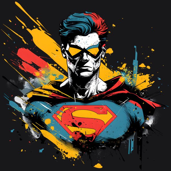 Superhero Fan Art #103 - Superheroes & Villains Screen Print T-Shirt & Hoodie
