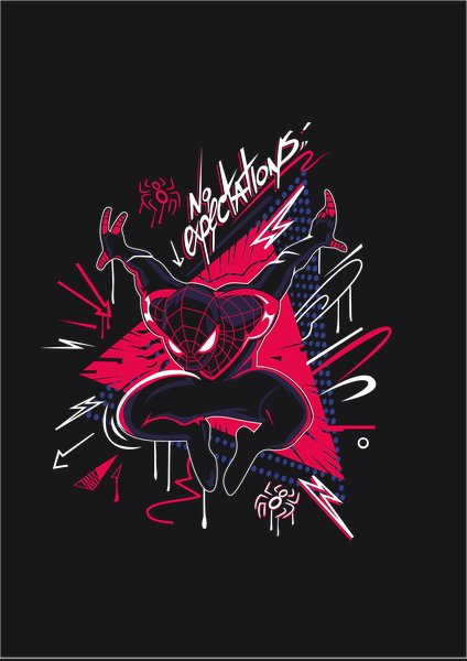 Superhero Fan Art #191 - Superheroes & Villains Screen Print T-Shirt & Hoodie
