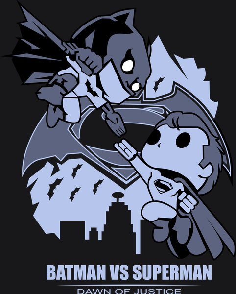 Superhero Fan Art #251 - Superheroes & Villains Screen Print T-Shirt & Hoodie