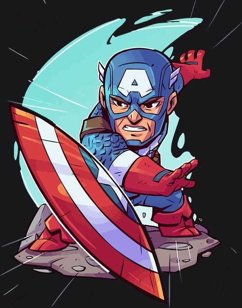 Superhero Fan Art #62 - Superheroes & Villains Screen Print T-Shirt & Hoodie