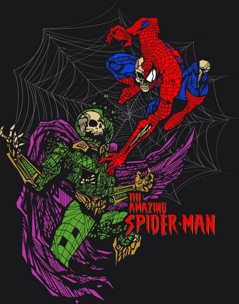 Superheroes & Villains #104 - Superheroes & Villains Screen Print T-Shirt & Hoodie