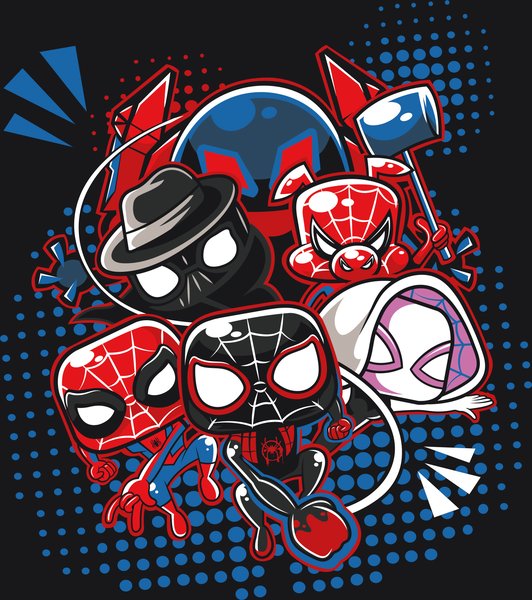 Superheroes & Villains #116 - Superheroes & Villains Screen Print T-Shirt & Hoodie