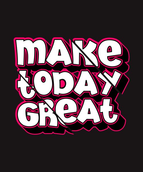 Typography & Lettering #192 - Typography & Lettering Screen Print T-Shirt & Hoodie