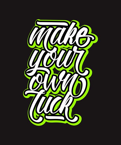 Typography & Lettering #198 - Typography & Lettering Screen Print T-Shirt & Hoodie
