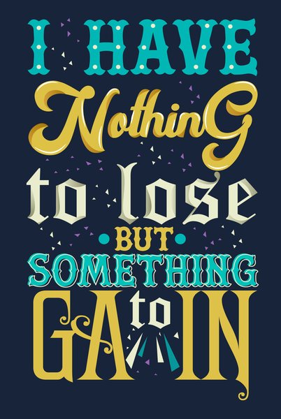 Typography & Lettering #253 - Typography & Lettering Screen Print T-Shirt & Hoodie