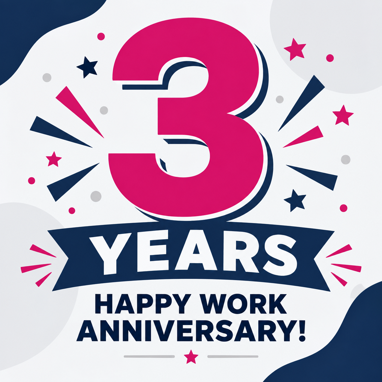 Work Anniversary #3 - Work Anniversary Screen Print T-Shirt & Hoodie
